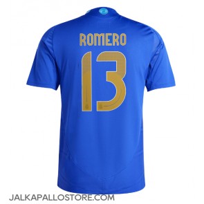 Argentiina Cristian Romero #13 Vieraspaita Copa America 2024 Lyhythihainen